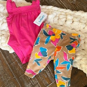 Carter’s Baby Girl 2-Piece Leggings Set